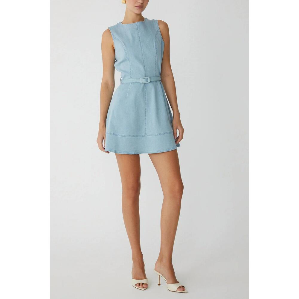 NEW JS71 women's sabrina dress in light wash